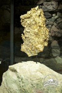 The “Gold Pocket” mounted inside of a walking vault.