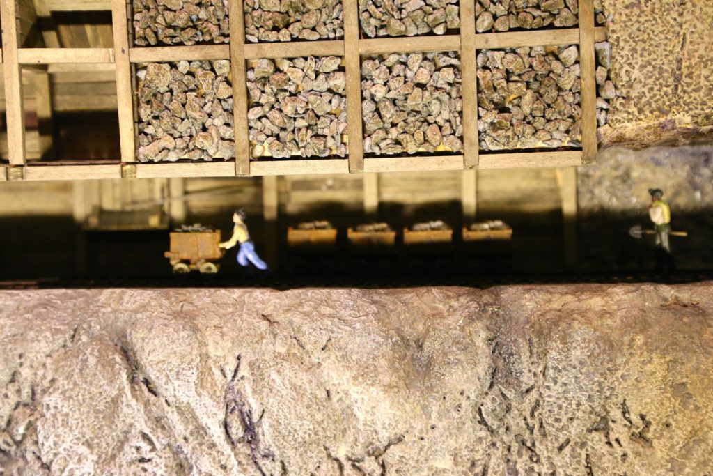 Carting ore in the Mega Mine