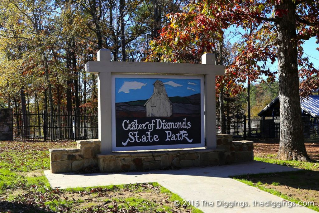 Crater of Diamonds State Park entrance