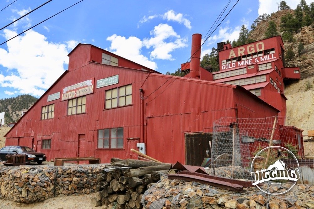 Outside the Argo Gold Mill, Idaho Springs, Colorado