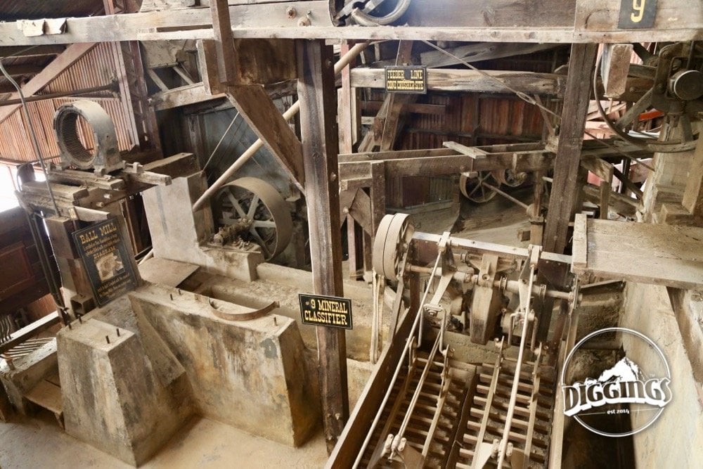 Ore processing equipment at the Argo Gold Mine & Mill, Idaho Springs, Colorado