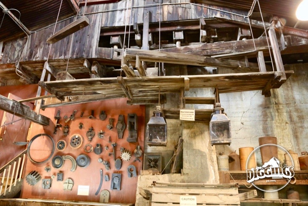 Mining Equipment at the Argo Gold Mine & Mill, Idaho Springs, Colorado