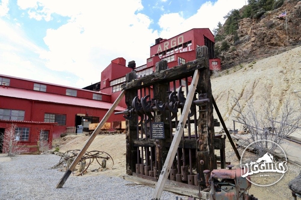 Stamp mill at the Argo Gold Mine & Mill, Idaho Springs, Colorado