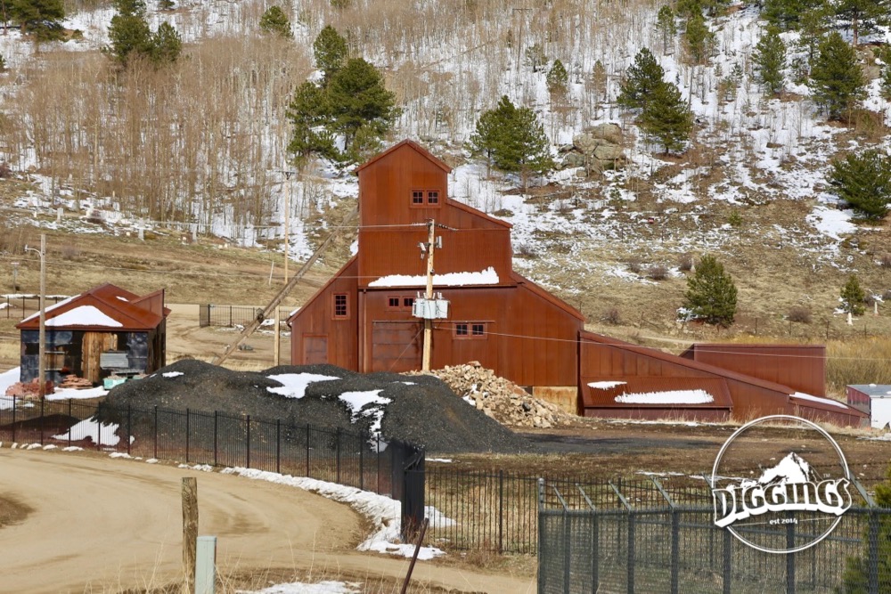 Boodle Mine in Central City, Colorado