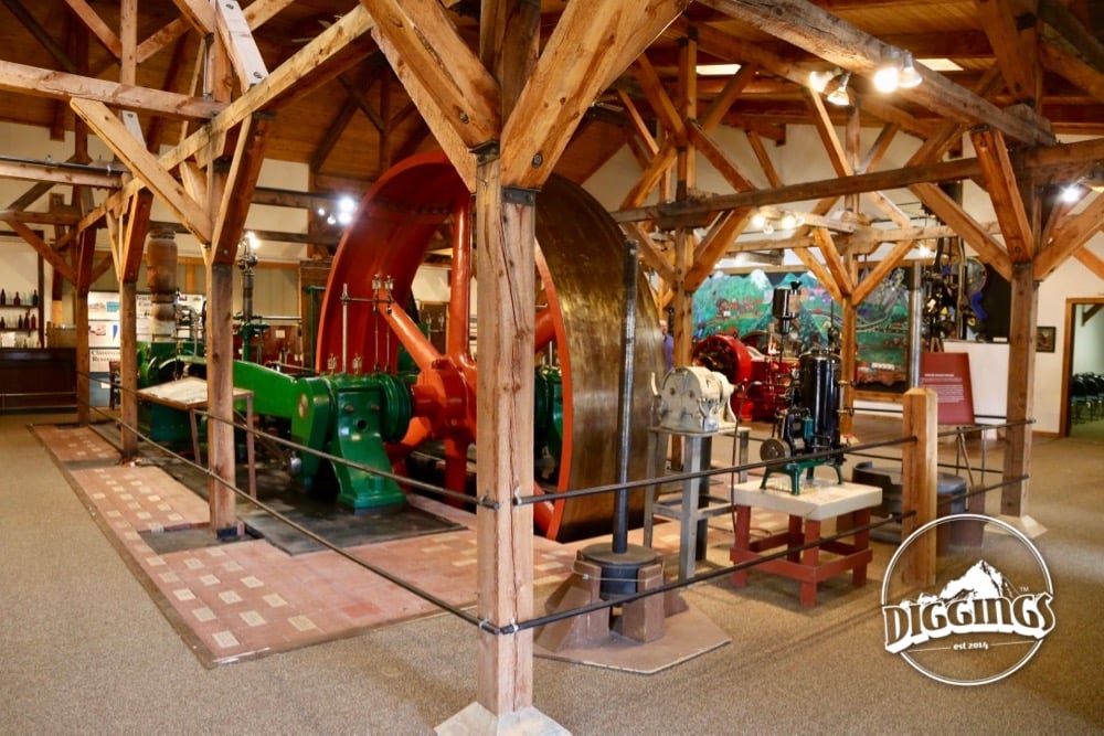 1895 Corliss Steam Engine at the Western Museum of Mining and Industry