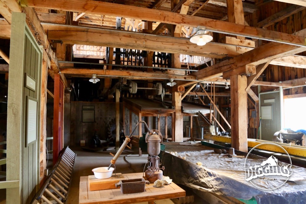 Mill Interior at the Western Museum of Mining and Industry