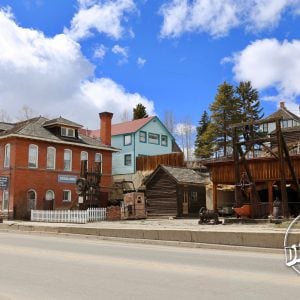 Outside the Leadville Heritage Museum and Gallery
