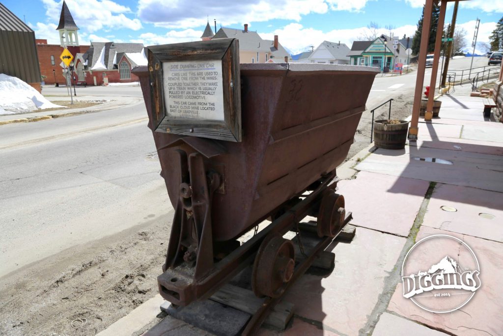 Ore Cart at the Leadville Heritage Museum and Gallery