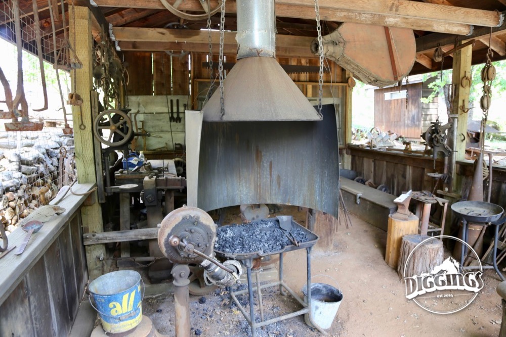 Blacksmith Shop at the Gold Nugget Museum