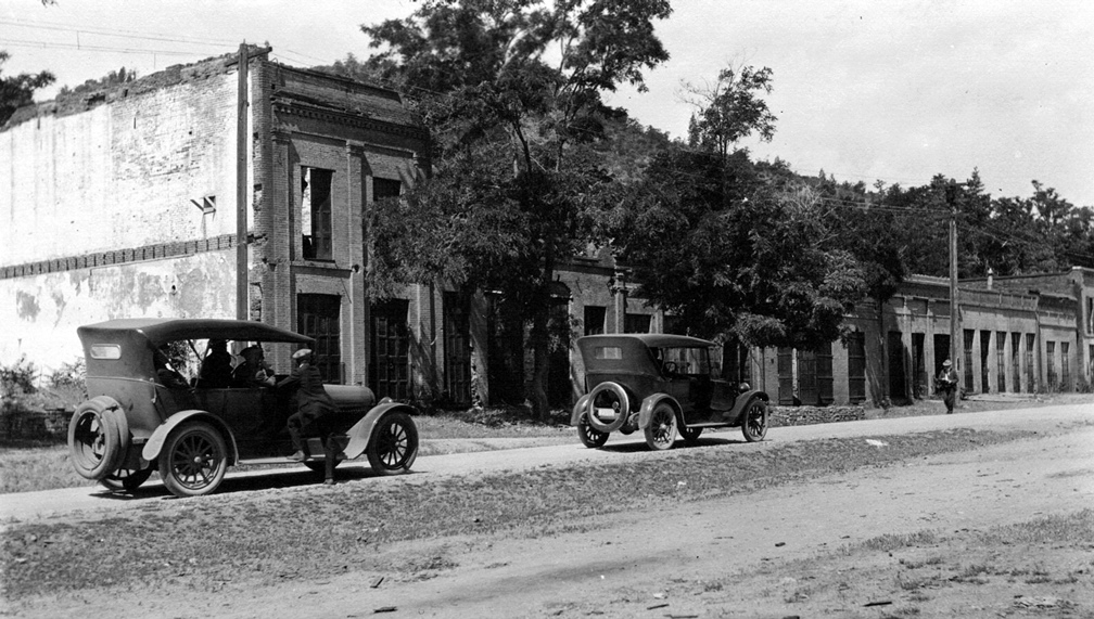 Main Street of Shasta circa 1922