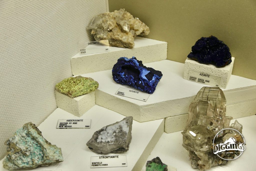 Minerals on Display at the South Dakota School of Mines & Technology Museum of Geology