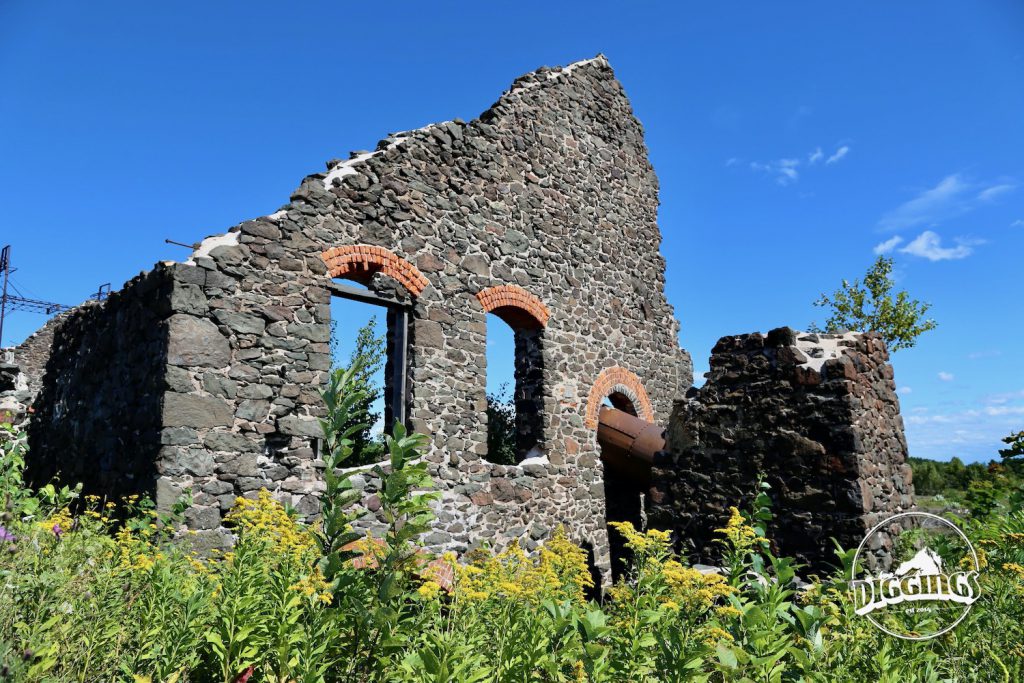 Ruins at the Quincy Mine